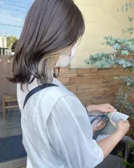 【人気No.4】カット+インナーorイヤリングカラー+トリートメント ¥16500