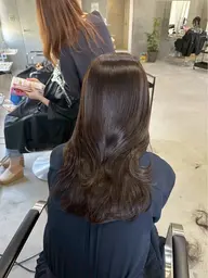 ヘアカラー＋バイカルテトリートメント3ステップ