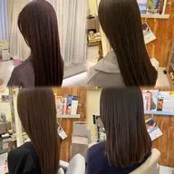 🔥大人女子人気❤️似合わせカット＋髪質改善トリートメント✨柔らか艶髪に仕上げます✨（シャンプーブロー込