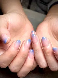 【オフなしスキンカラーベース】(クリアベージュベース)の２色グラデーションのコース！⚠️支払いは現金指定。