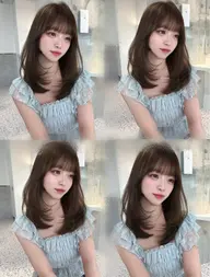 カラー+スチームトリートメント🍒