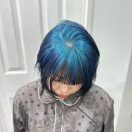 🔵デザインカラー🔵【ブリーチ1回カラー】￥7000