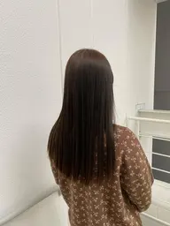 カット+縮毛矯正＋アフターケア付きトリートメント