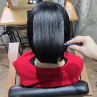 カット&縮毛矯正+tr ¥24000☞¥17000