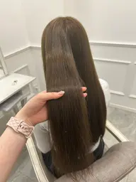 カット＋ブリーチなしWカラー＋3STEPトリートメント