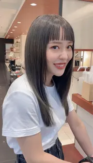 🍒前髪カット＋ダメージレスカラー🍒