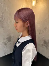 OPEN記念⋆*「ケアブリーチリタッチ＋全頭カラー＋髪質改善トリートメント」