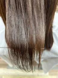 【2回目以降】カット付き!ブリーチ毛でもできちゃう特別な薬剤を使った髪質改善縮毛矯正➕1stepトリートメント