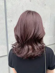 ✔️ブリーチなしWカラー＋3stepトリートメント【韓国ヘア/艶髪／透明感カラー】