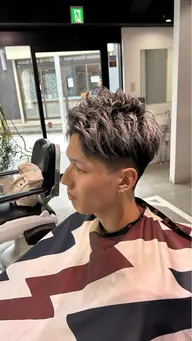 再来の方限定！！(試験と通常モデルで２回目以降の方へ！メンズカットメニュー✂️(フェードも可能です)