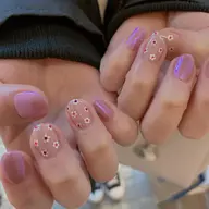 🧡【オフ無し】シンプルデザインネイル🧡