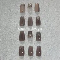 《 Designモデル様》simple design nail オフ込み