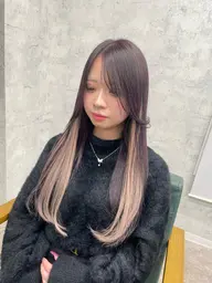 🌈ダメージレスで素敵なお色が楽しめる🌈🦄インナーエクステ（サイド）✨🌻カラーができない夏休みにもオススメ☀️