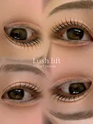 眉毛ワックス+オーダーメイドまつげパーマ