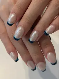 🤍【白フレンチネイル】ベースカラー有/オフ有/ケア込み◎