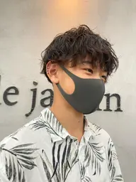 大人気❤️‍🔥メンズカット+炭酸クレンジング+眉カット