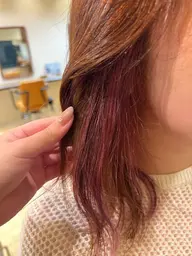 🎀イヤリングカラー🎀(ブリーチ込み)➕オージュアトリートメント🫧