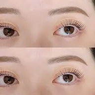 平日限定⭐️マツパコーティング付き+美眉スタイリング（wax &メイク込）