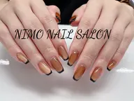 ✨フレンチ✨カラーグラ✨おすすめ(毎回オフ無料ケア込み)お得★