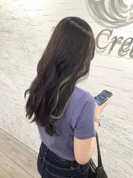 🉐人気クーポン🧬インナーカラー➕ケアブリーチ➕ケアTR➕コテ巻き 当日予約⭕️ ※平日限定