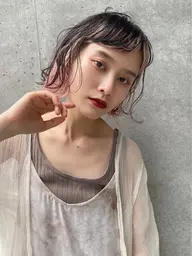 学生限定🤍🕊インナーブリーチ＋透明感フルカラー＋ウル艶TR￥8900お得なブリーチ＆全体的カラー🤍🏹