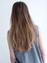 ケアブリーチハイライト15枚まで／オンカラー／艶さらトリートメント🌈カラートリートメント艶サラコース🌈