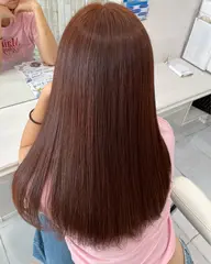 【暖色系ワンカラー🧡】/水曜15時限定/マスクトリートメント付き❣️/暖色カラー/全頭ロング料金別途/ ブリーチ無し