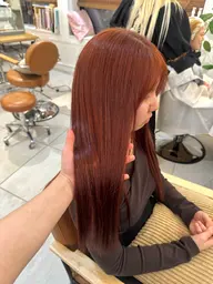 【🉐🉐今だけ40%off‼️】艶カラー×前髪カット✂️✨️🫧