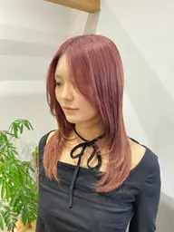 【派手髪、個性はカラーに】ダブルカラー(シャンプー、ブロー込み)通常料金より30%off