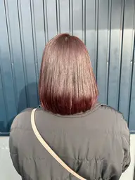 【ブリーチなしでできるワンカラー】＋トリートメント