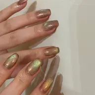 【オフ有り】【定額】100 Simple / 1カラー・マグネット・ミラー・オーロラネイル/2回目以降オフ代1100円