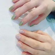 初回 何色でもOK！ソフトオフ込みワンカラーorラメグラ【ストーン付き♩】マグ、ミラーは+¥1000