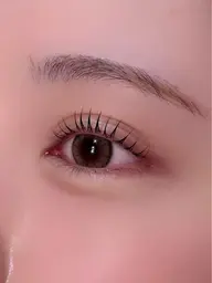 【土曜空きあり🈳】韓国風束感まつ毛👀✨モデル🎀まつげパーマ( ơᴗơ )♡上