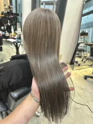 🎁40%off🎁18時以降&初回限定🎁カット+ダブルカラー(ケアブリーチ)+超音波アイロンプラチナトリートメント