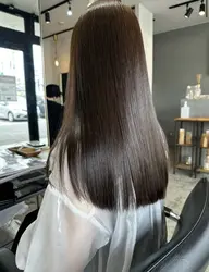 【縮毛矯正or酸性ストレート＋トリートメント】＋(2step) ¥16,050→¥12,880