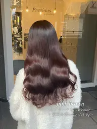 【🎀初カラーおすすめ🌙】🪞髪質改善カラー🍀♪#黒髪卒業キャンペーン💡 #透明感カラー🫧#新生活応援𝜗𝜚