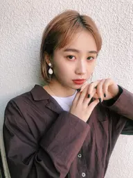 ⭐️満足度NO.1⭐️カット+透明感カラー+3stepトリートメント