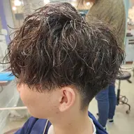 メンズパーマ+メンズカット✂️スパイラルパーマ🎵ツイストパーマ🎵