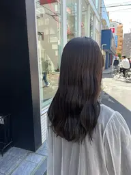 前髪カット・オーガニックカラー🍃