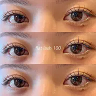 《来店3回目まで利用可能🌙Instagramフォロー必須》フラットラッシュ80本​〜​(オフ付き)🪐