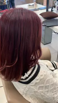 40%OFF❗️小顔カット➕ブリーチWカラー🎨➕最上級グローバルミルボントリートメント✨