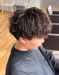🌟【ミニモ限定クーポン】メンズカット+特殊パーマ+ハイライト【ツイスト、波巻き等】🌟#波巻き#ツイスト#ツイスパ