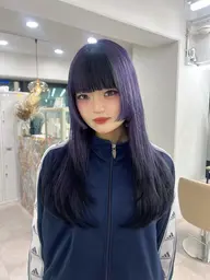 👾《期間限定》ダブルカラーorインナーカラー🩵ケアブリーチ使用　暖色◎寒色◎