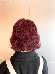 カット+カラー+パーマ🫧