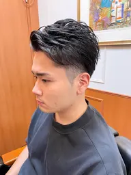 【カット+パーマ+カラー+眉毛アイブロウ+ピーリング】¥20900→14300