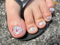 フットお持ち込みネイル