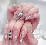 やり放題120分➕長さ出し10本💞🈹14800円->11800円💞🌸ベースパラジェル使う❣️