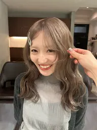 ブリーチありのダブルカラー