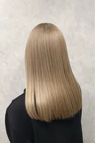 ミニモ限定♡ケアブリーチ＋透明感ミルクティーカラー＋高保湿TR