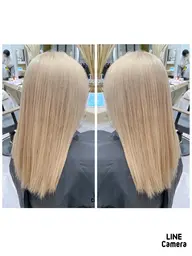 ✔🍓4月限定♪1日1名限定🍓新生活応援限定クーポン🌈ブリーチ➕ブリーチ➕うる艶カラー➕コテ巻き✂️